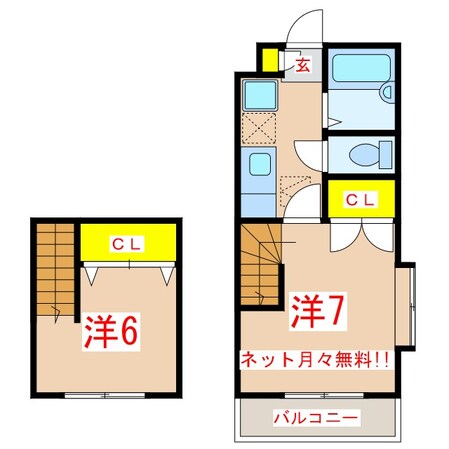 れいめいみずほの物件間取画像